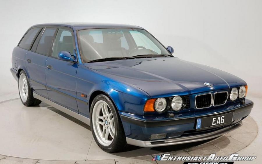 BMW M5 Touring (Avus Blue) (WBSHJ91070BL01767) (E34) '1994